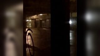 hangin out nude in a store front on main street - porn video