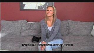 FemaleAgent Bisexual blonde beauty - porn video