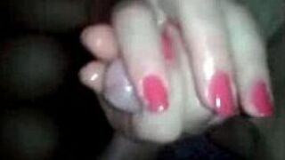 Lucky guy gets great handjob - porn video