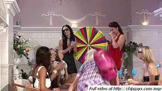 Beauty chicks wait for party - porn video