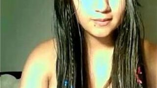 Cute Latin Teen Play With Pussy On Cam - porn video
