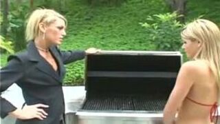 milf and young lesbian - porn video