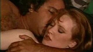 Pale redhead fucked by hairy older man - porn video