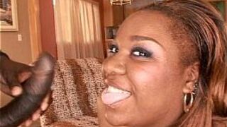 Black chick gets anal black dick - porn video