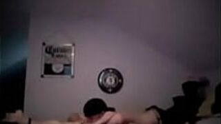 Sexy brunette babe gets her tight cunt - porn video