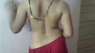 SEEMA RED SAREE - porn video